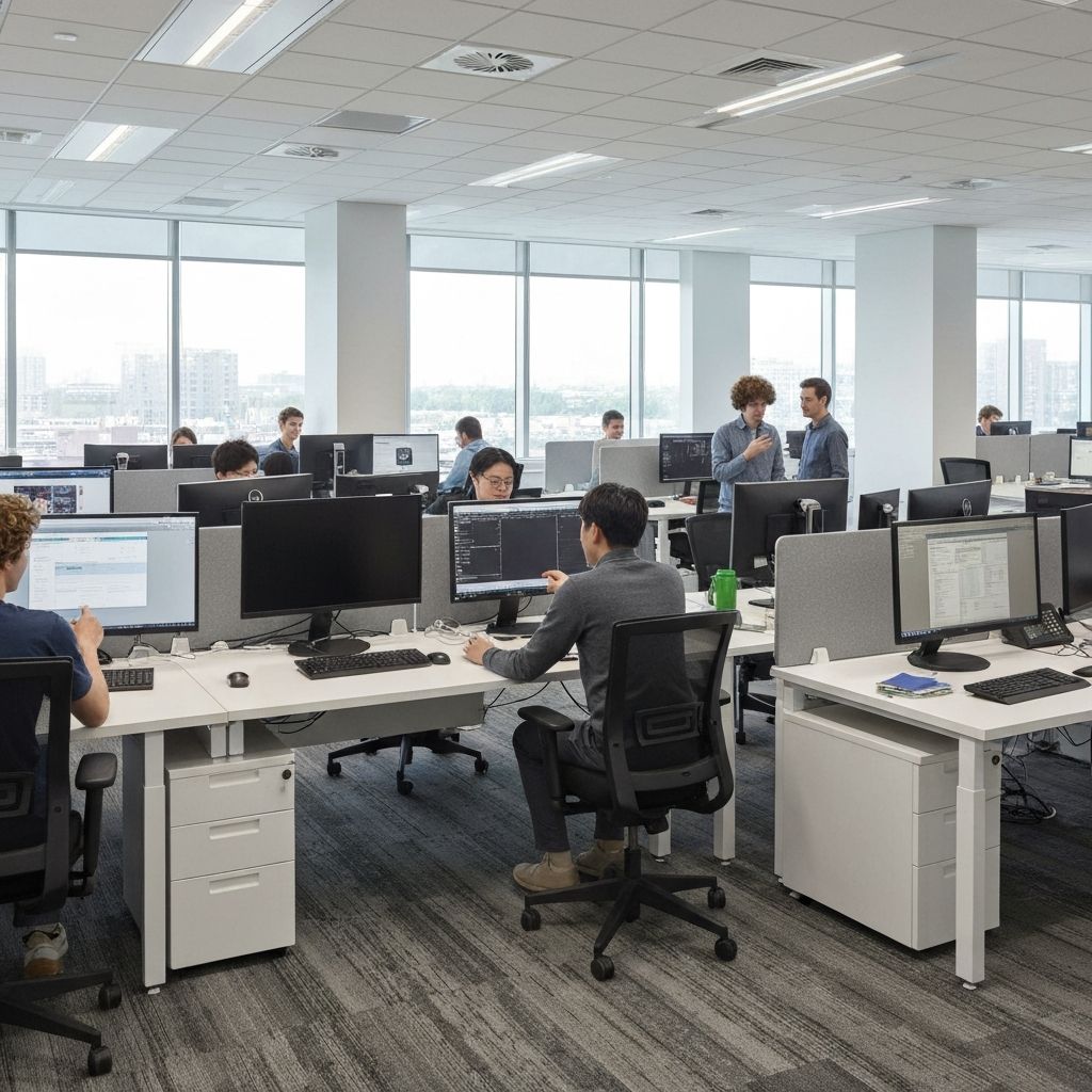 オフィス風景